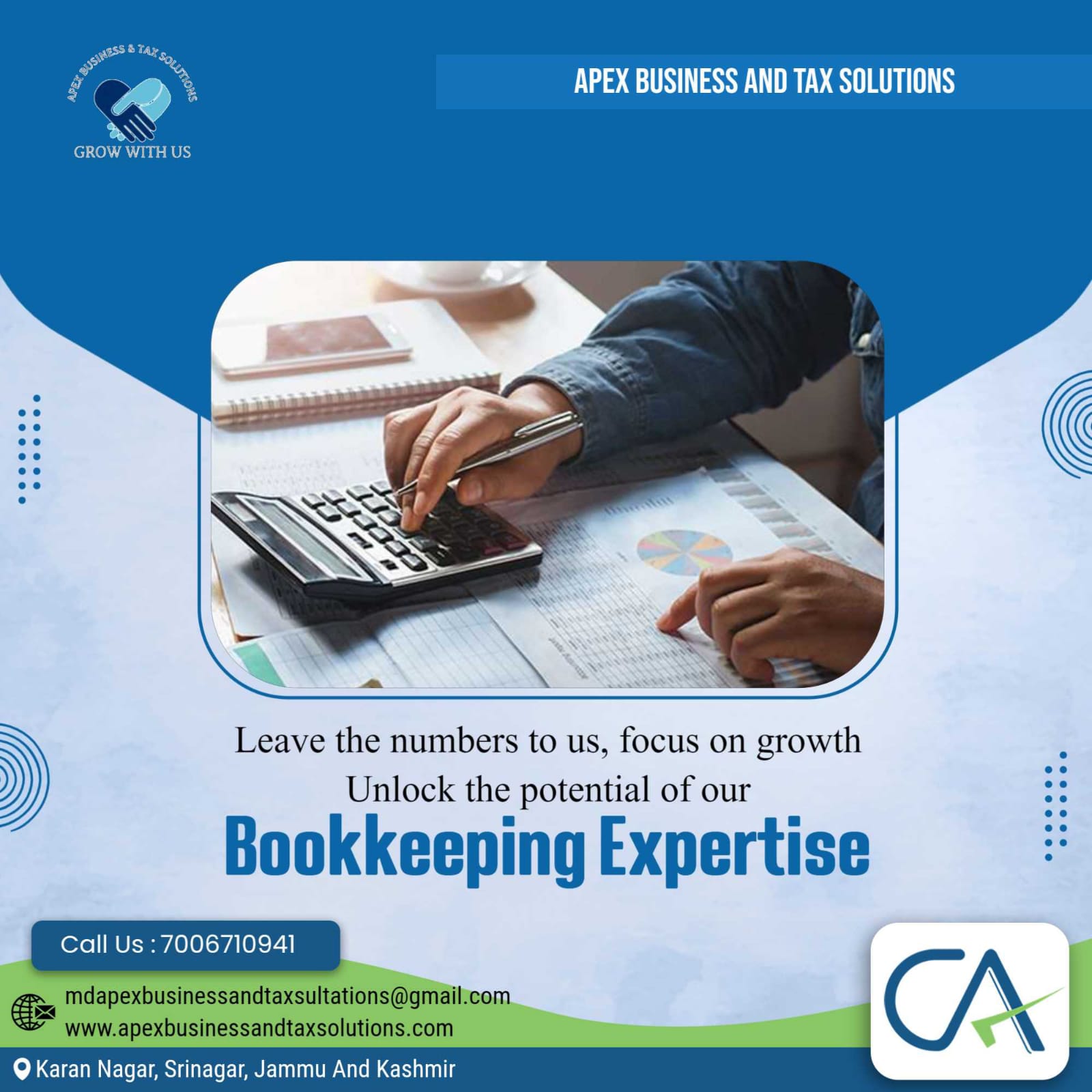 ACCOUNTING AND BOOKKEEPING SERVISES