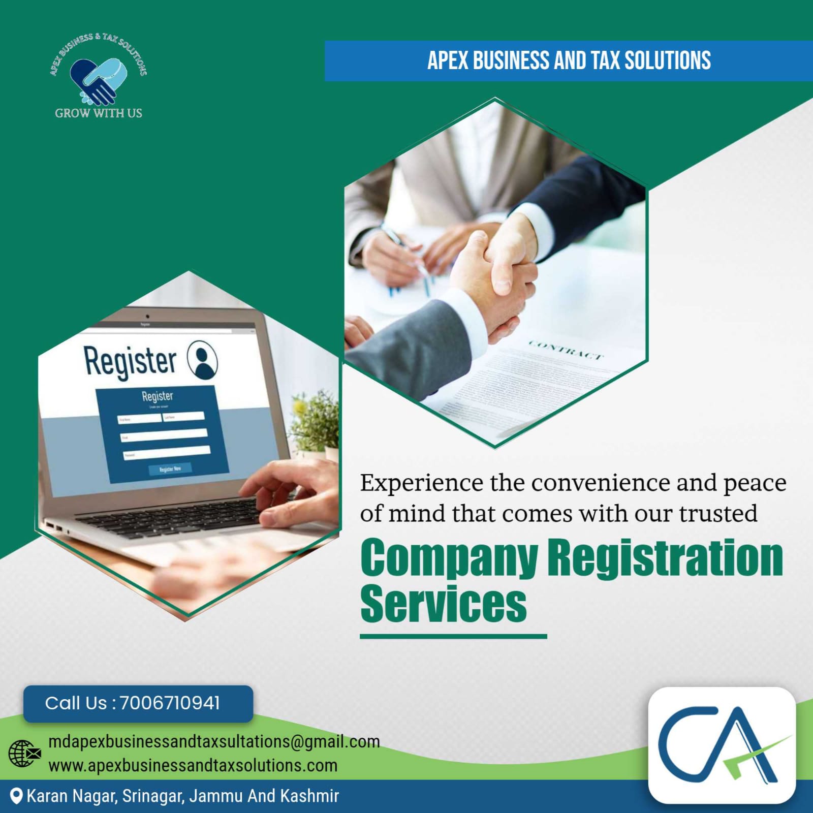 COMPANY REGISTRATION SERVISES