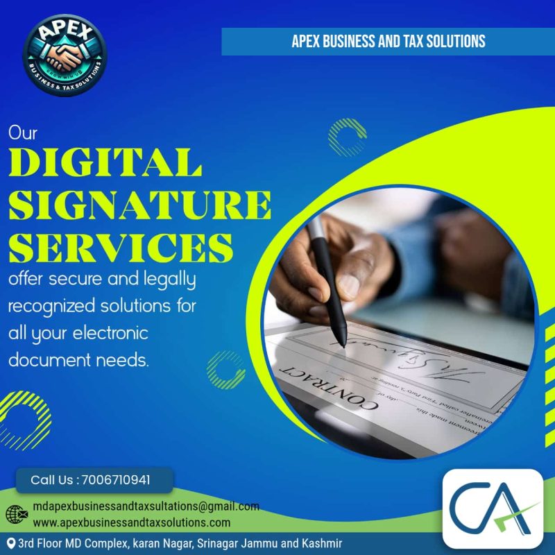 DIGITAL SIGNATURE SERVICES