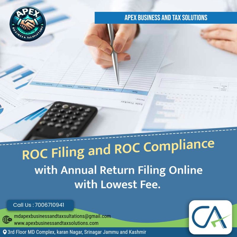 ROC FILING AND ROC COMPLIANCES